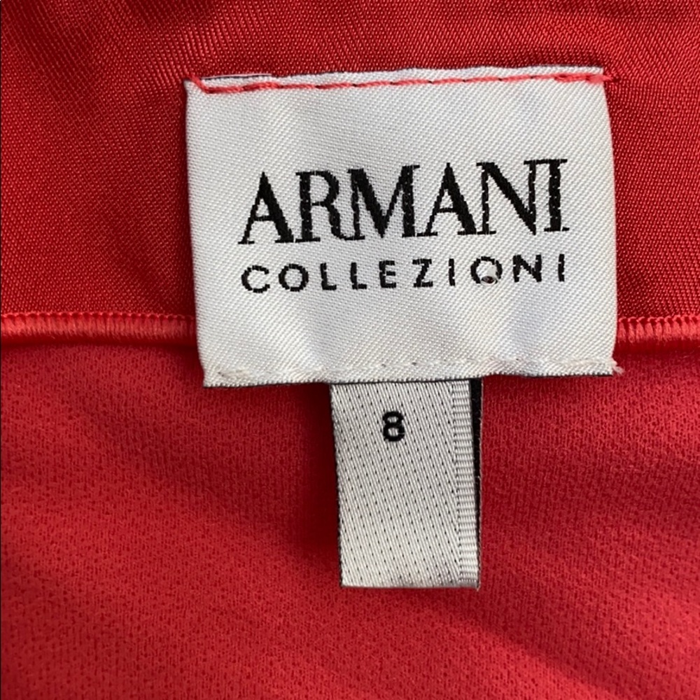 Armani coral pencil skirt excellent condition. 8.
